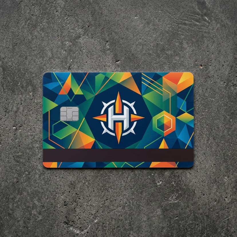 PVC hotel key card