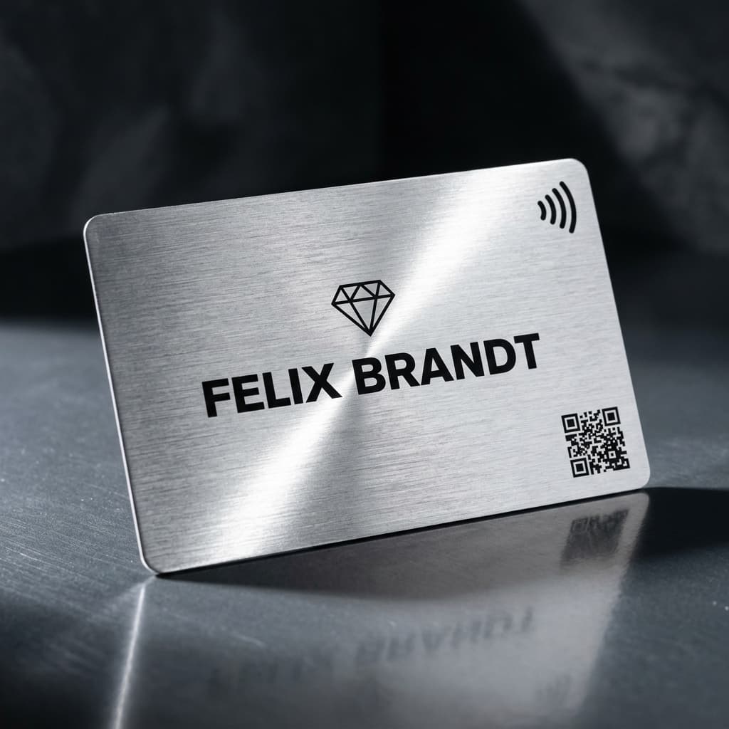 Dark Modern NFC card